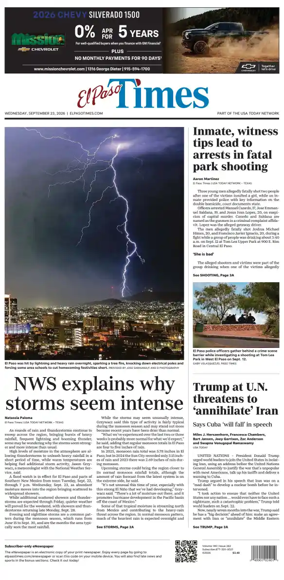 Cover of El Paso Times