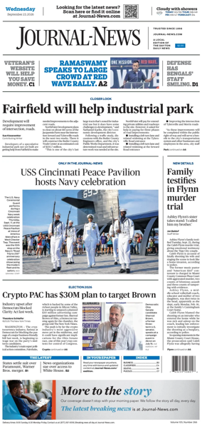 Cover of Hamilton Journal News