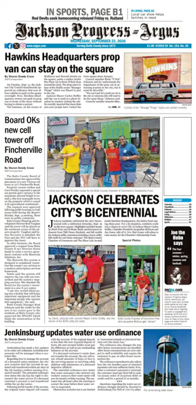 Cover of Jackson Progress-Argus