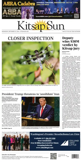 Cover of Kitsap Sun
