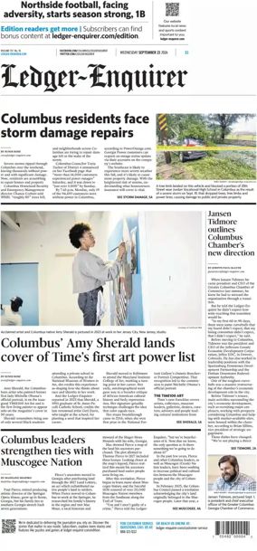 Cover of Ledger-Enquirer
