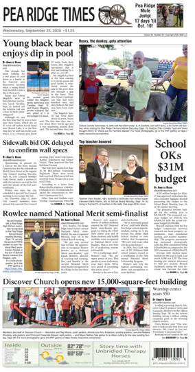 Cover of Pea Ridge Times