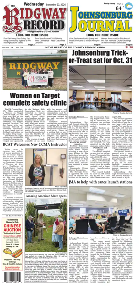 Cover of Ridgway Record