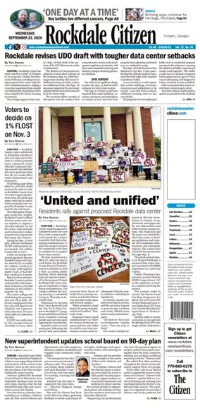 Cover of Rockdale Citiizen
