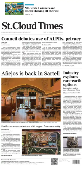 Cover of St. Cloud Times