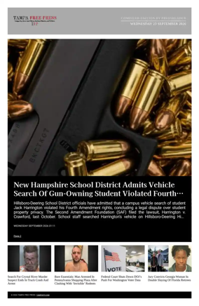 Cover of Tampa Free Press