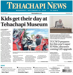 Cover of Tehachapi News