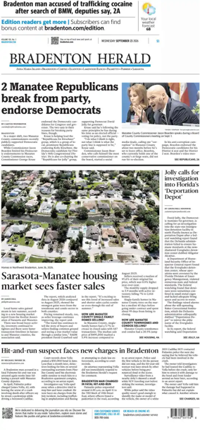 Cover of The Bradenton Herald