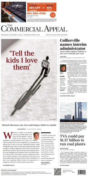 Cover of The Commercial Appeal