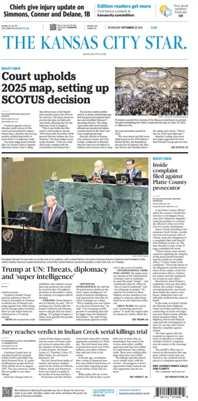 Cover of The Kansas City Star