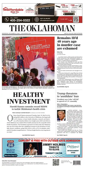 Cover of The Oklahoman