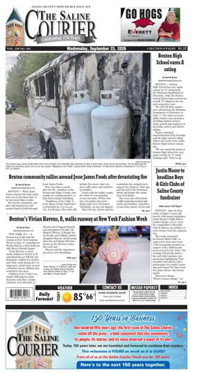 Cover of The Saline Courier