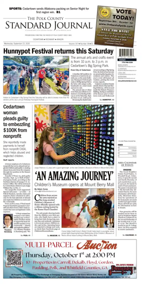 Cover of The Standard Journal