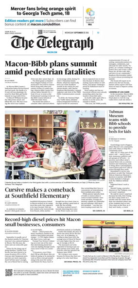 Cover of The Telegraph (Macon)