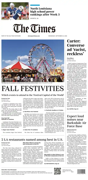 Cover of The Times (Shreveport)