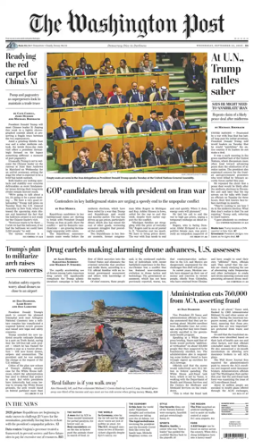 Cover of The Washington Post