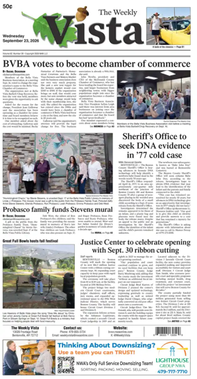 Cover of The Weekly Vista