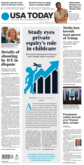 Cover of USA TODAY US Edition