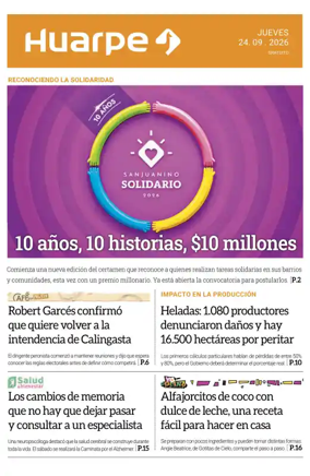 Cover of Diario Huarpe