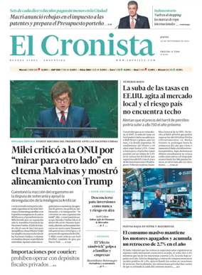 Cover of El Cronista