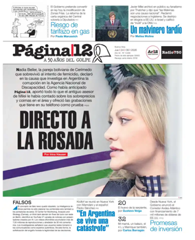 Cover of Pagina 12