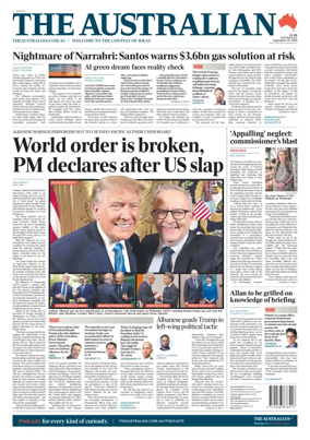 Cover of The Australian