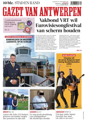 Cover of Gazet van Antwerpen Stad en Rand