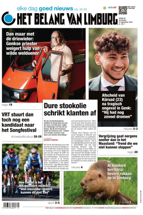 Cover of Het Belang van Limburg