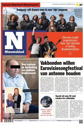 Cover of Het Nieuwsblad