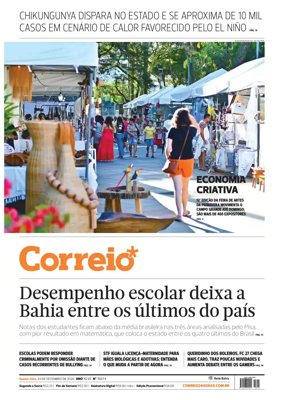 Cover of Correio da Bahia
