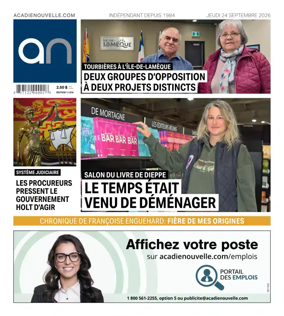 Cover of Acadie Nouvelle