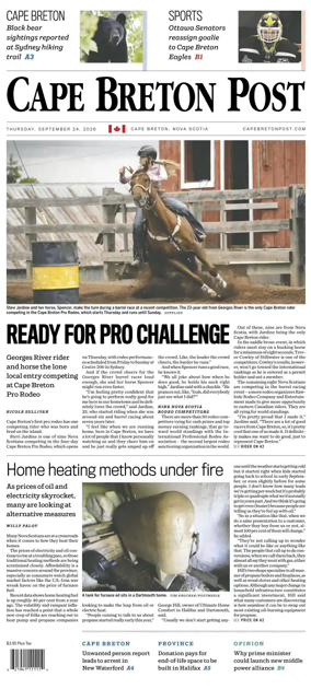 Cover of Cape Breton Post