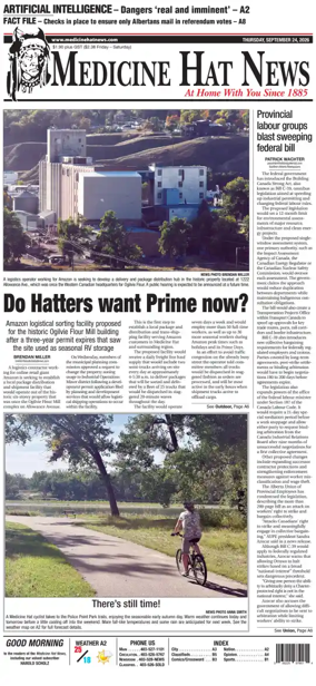 Cover of Medicine Hat News