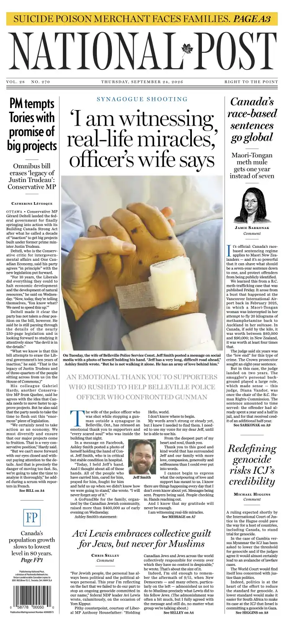 Cover of National Post - (Latest Edition)