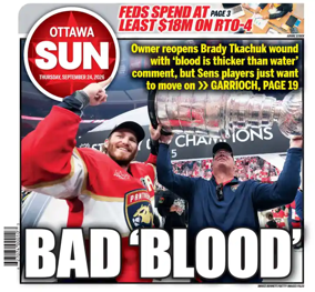 Cover of Ottawa Sun