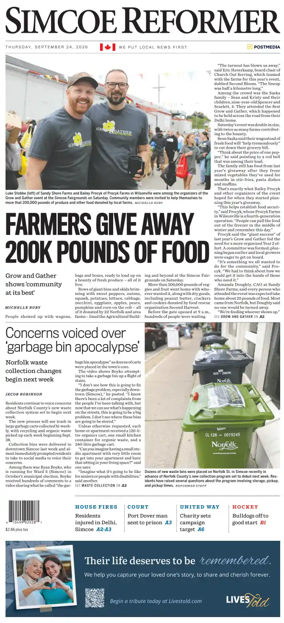 Cover of Simcoe Reformer
