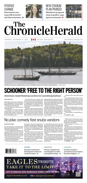 Cover of The Chronicle Herald (Metro)