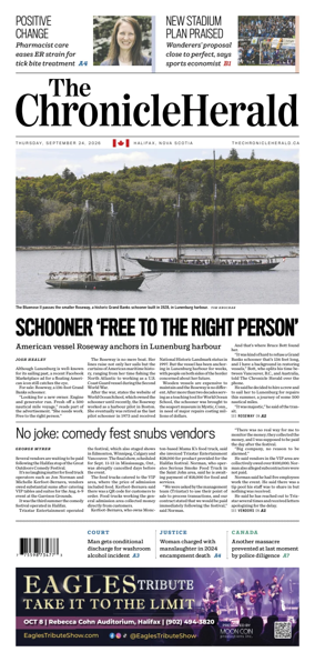 Cover of The Chronicle Herald (Provincial)