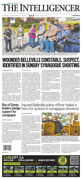 Cover of The Intelligencer (Belleville)