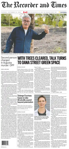 Cover of The Recorder & Times (Brockville)
