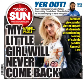 Cover of Toronto Sun