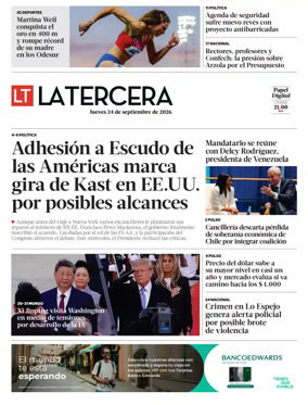 Cover of La Tercera