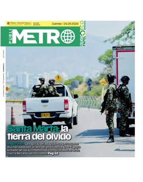 Cover of Publimetro Colombia