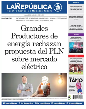 Cover of La Republica