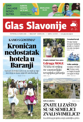 Cover of Glas Slavonije