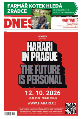 Cover of Dnes Prague Edition