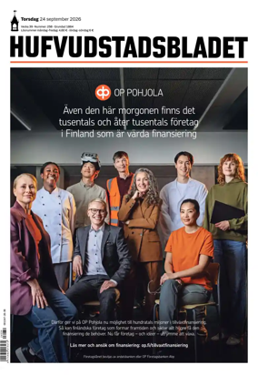 Cover of Hufvudstadsbladet