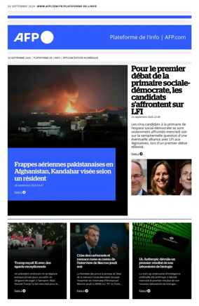 Cover of AFP