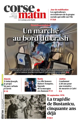 Cover of Corse Matin