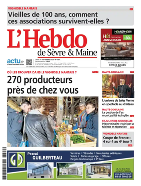 Cover of L'Hebdo de Sevre et Maine